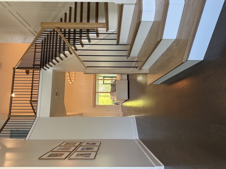 Modern warm stairs