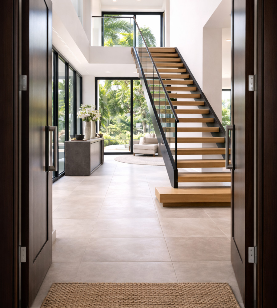 Metal Stringer Stairs